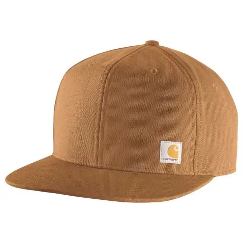 Handla nu Carhartt Firm Duck Flat Brim Cap Keps